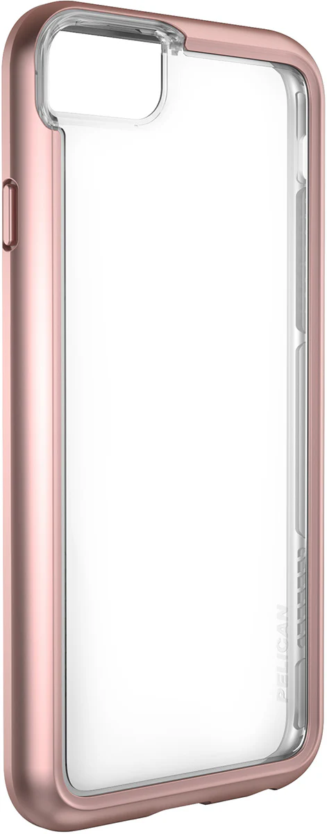 Adventurer Case for Apple iPhone 6 / 6s / 7 / 8 / SE - Clear Metallic Rose Gold - Image 3