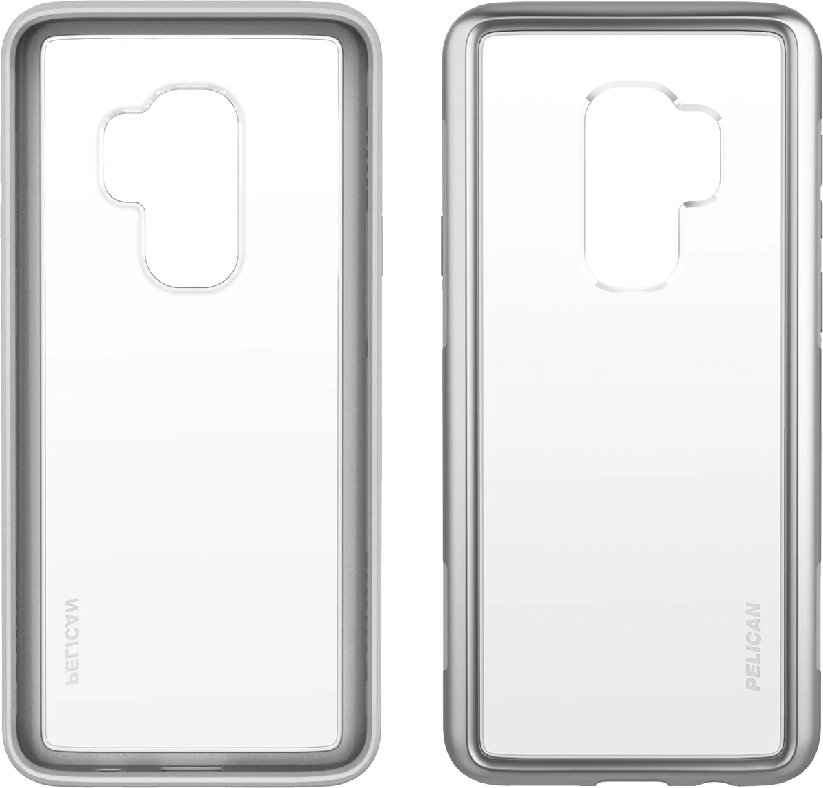 Adventurer Case for Samsung Galaxy S9+ (PLUS SIZE) - Clear Silver - Image 3