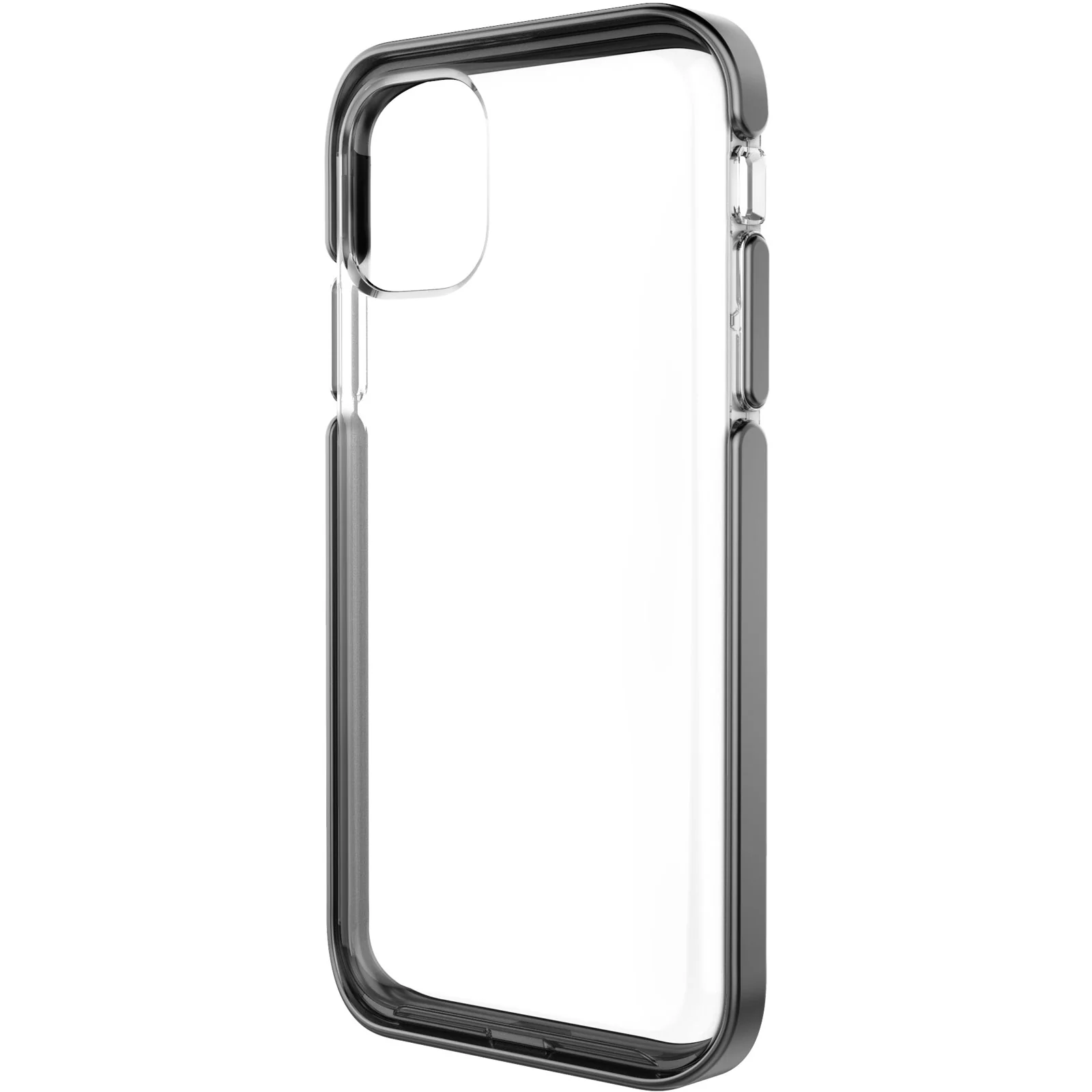 Ambassador Case for Apple iPhone 11 - Clear Black Silver - Image 4
