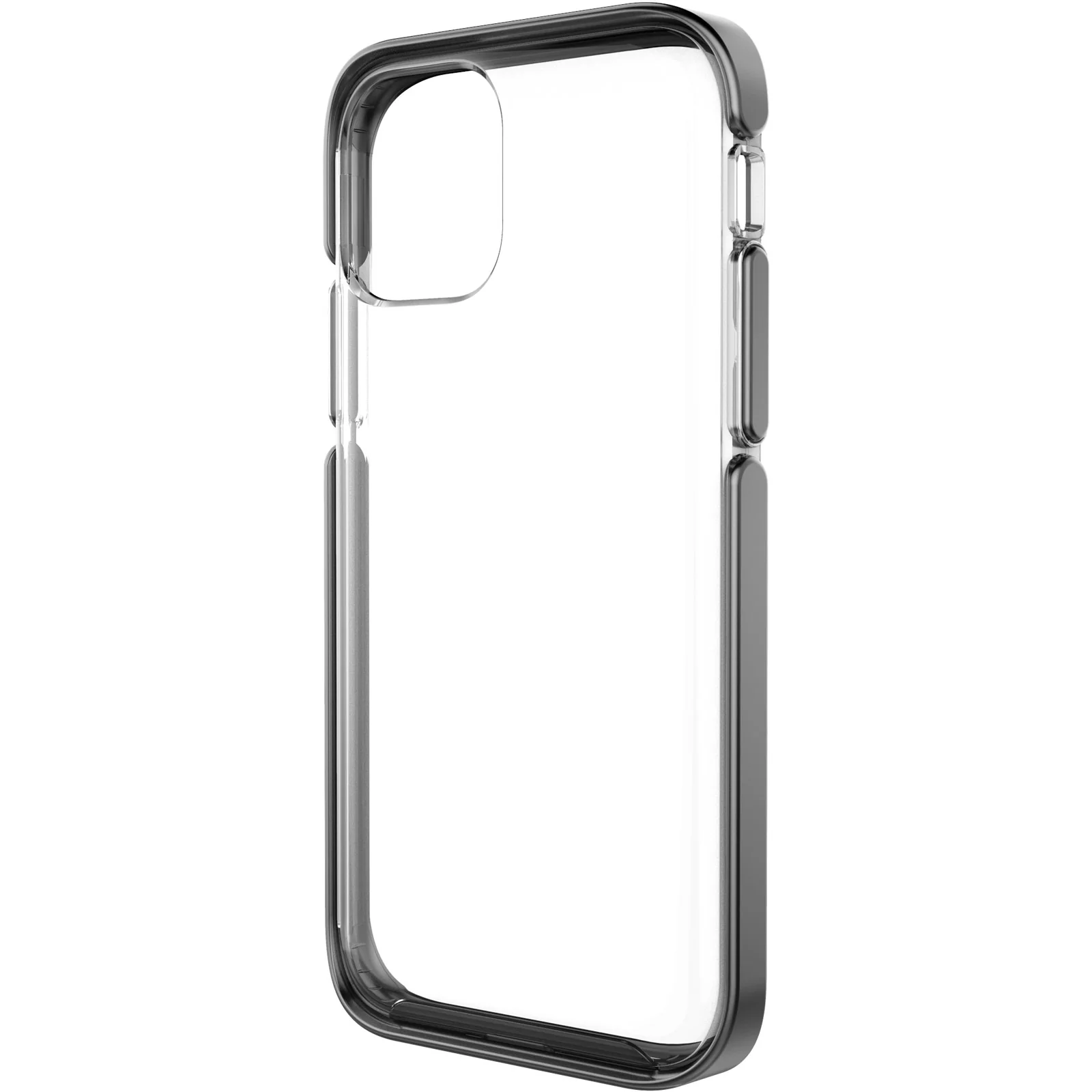 Ambassador Case for Apple iPhone 11 Pro - Clear Black Silver - Image 4