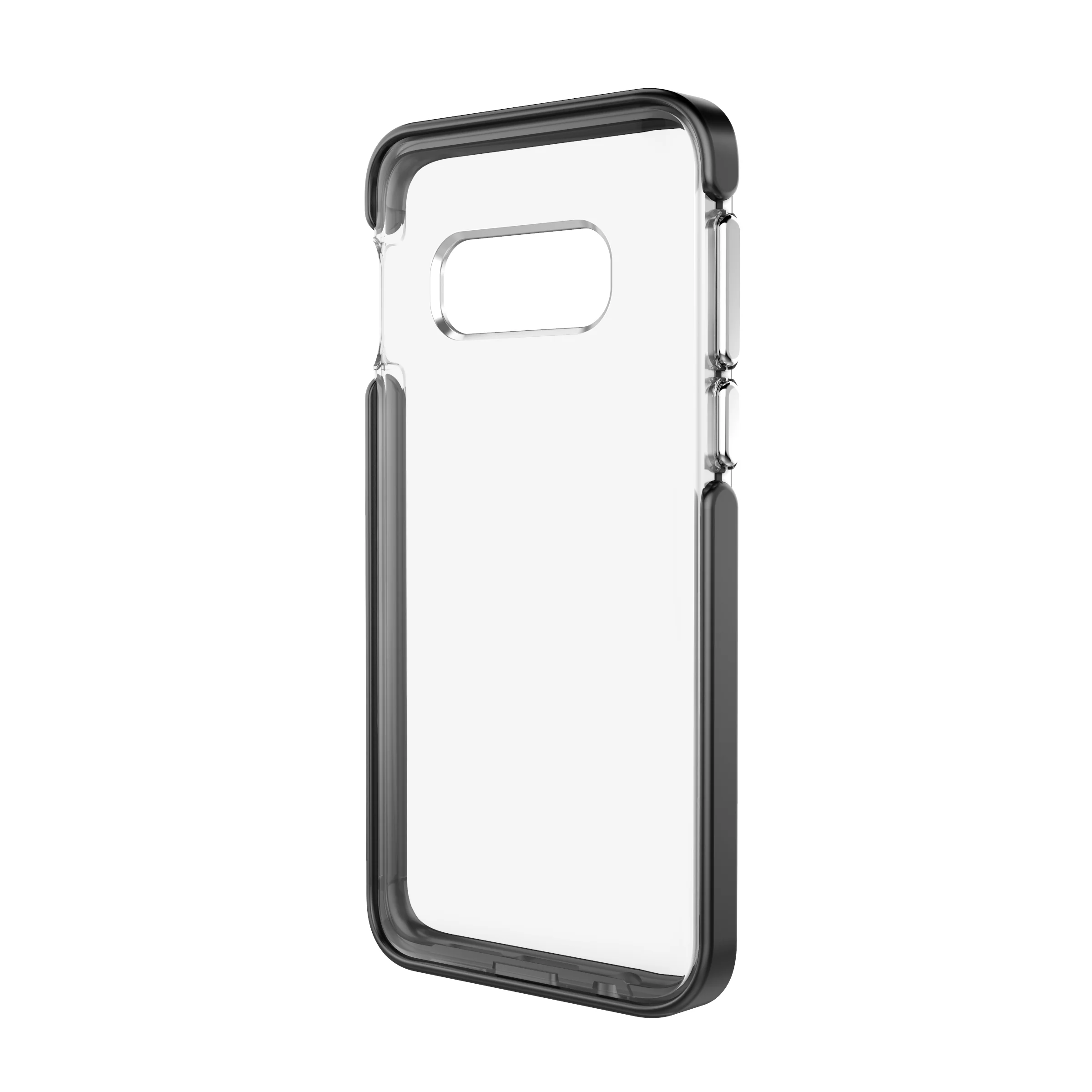 Ambassador Case for Samsung Galaxy S10e - Clear Black Silver - Image 3