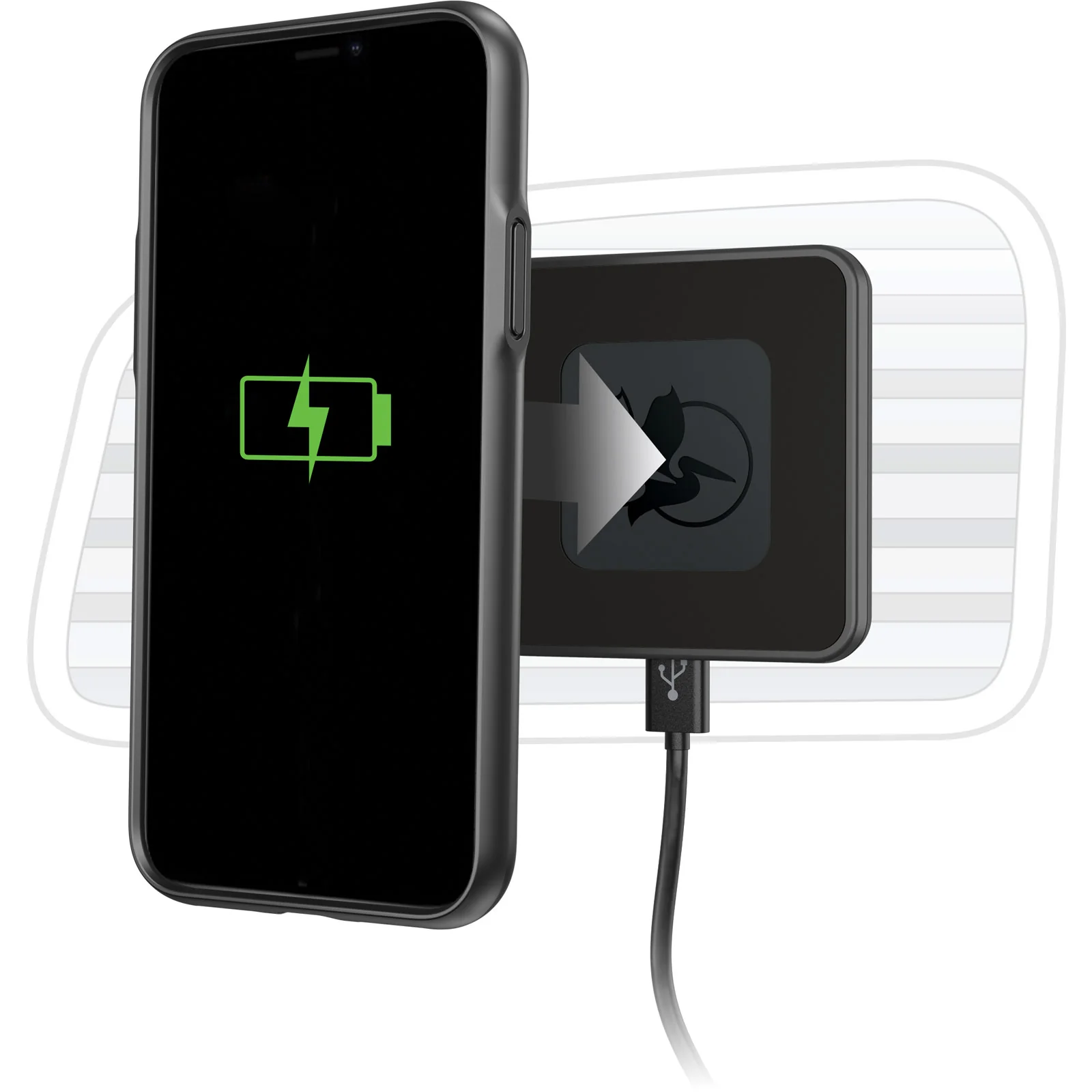 Car Charging Vent Mount Kit for Protector AMS/EMS Case