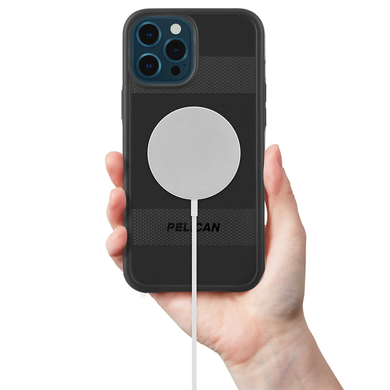 Pelican Protector w/ MagSafe® for Apple iPhone 12 Pro Max - Black - Image 2