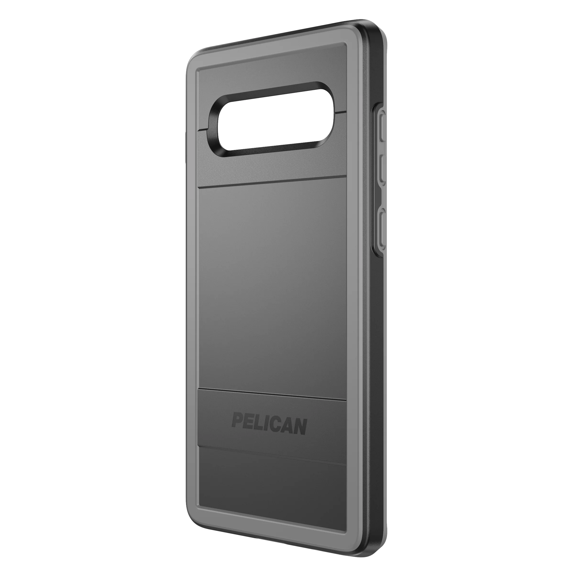 Protector + AMS Case for Samsung Galaxy S10+ - Black Gray - Image 3