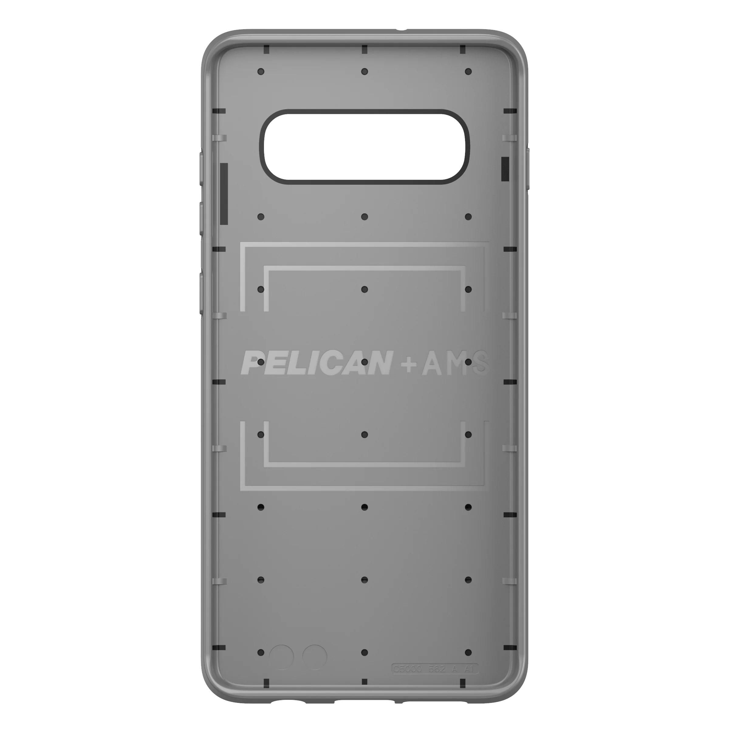 Protector + AMS Case for Samsung Galaxy S10+ - Black Gray - Image 4