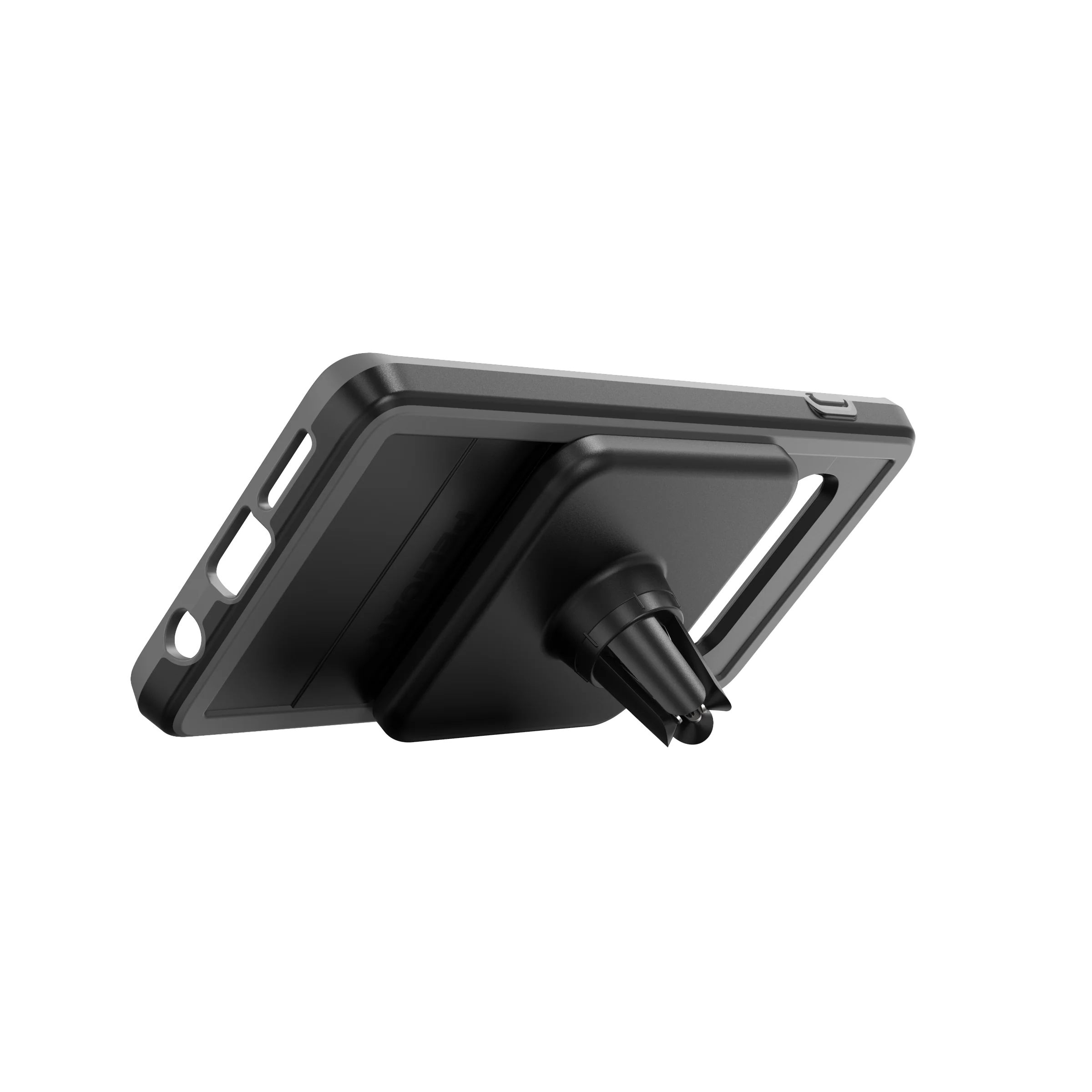 Protector + AMS Case for Samsung Galaxy S10+ - Black Gray - Image 5