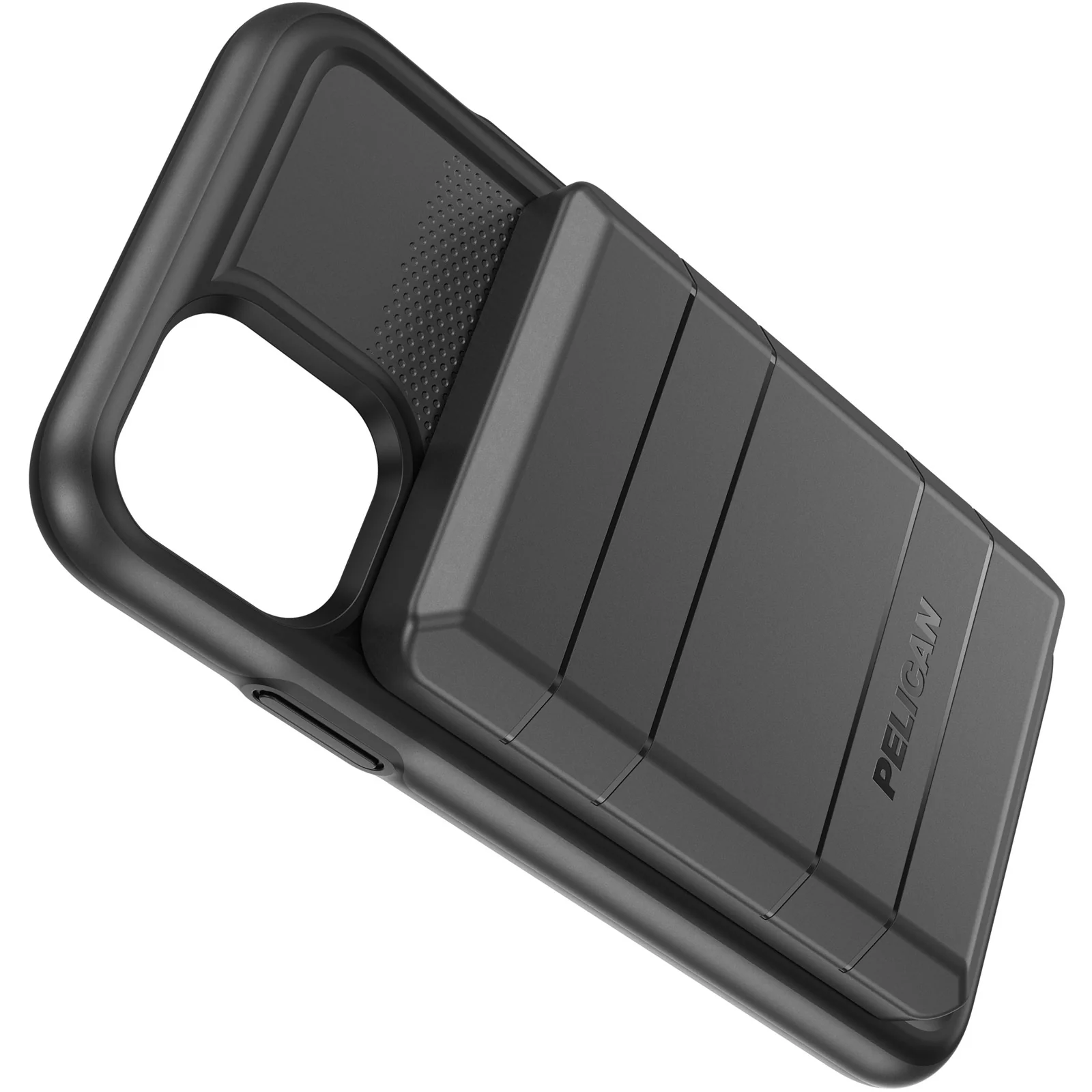 Protector Case + EMS Battery for Apple iPhone 11 Pro Max - Black - Image 3