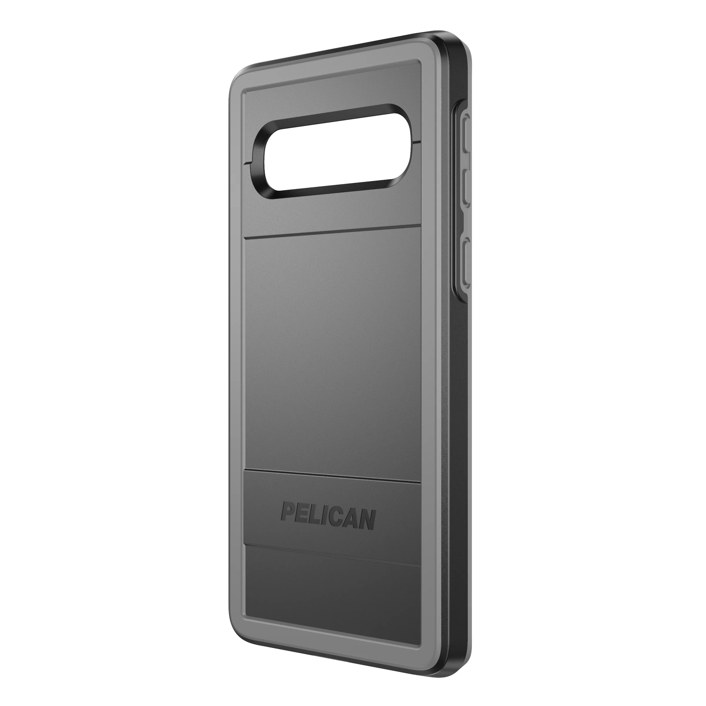 Protector + AMS Case for Samsung Galaxy S10 - Black Gray - Image 3