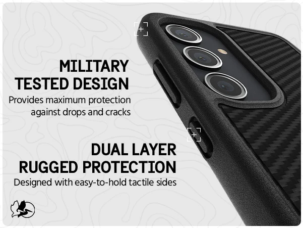 Protector Case For Samsung Galaxy S24+ - Carbon - Image 3