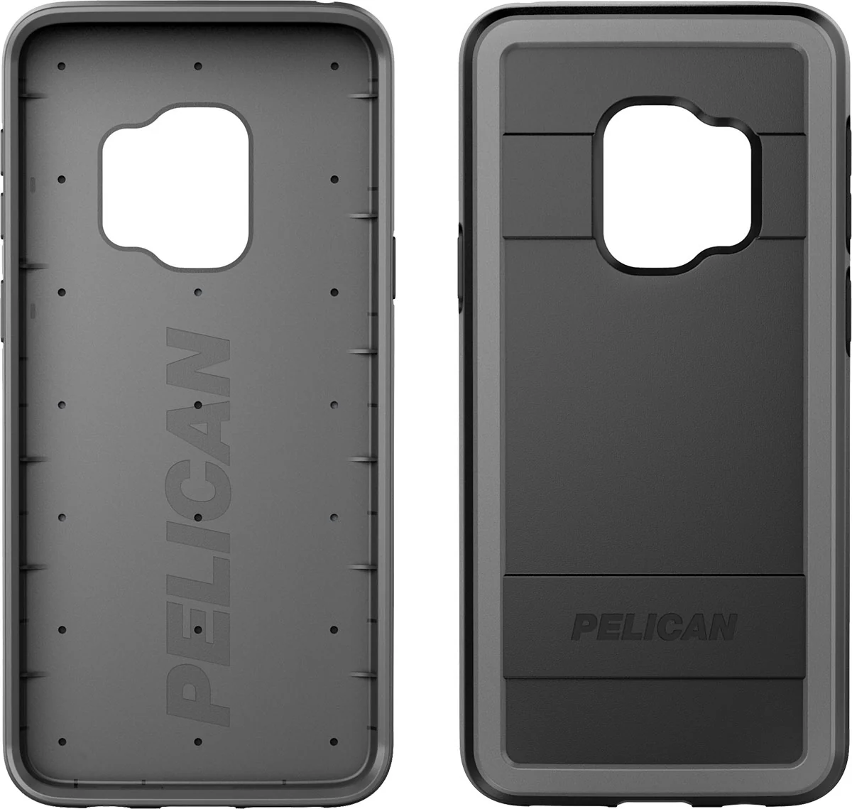 Protector Case for Samsung Galaxy S9 - Black Gray - Image 4