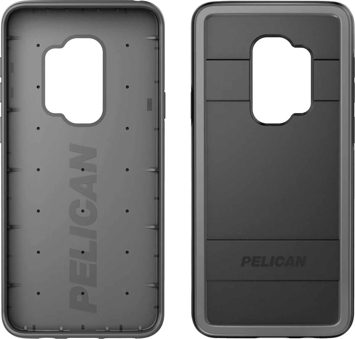 Protector Case for Samsung Galaxy S9+ (PLUS SIZE) - Black Gray - Image 3