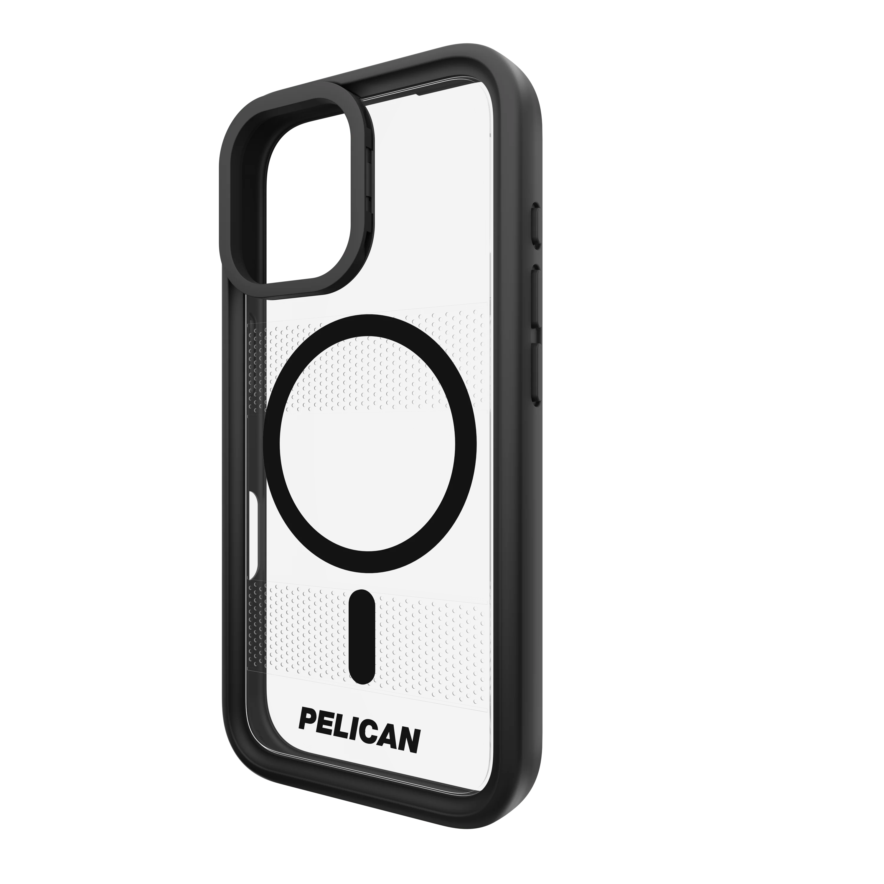 Protector (MagSafe) w/ Stand for Apple iPhone 17 - Clear Black - Image 4