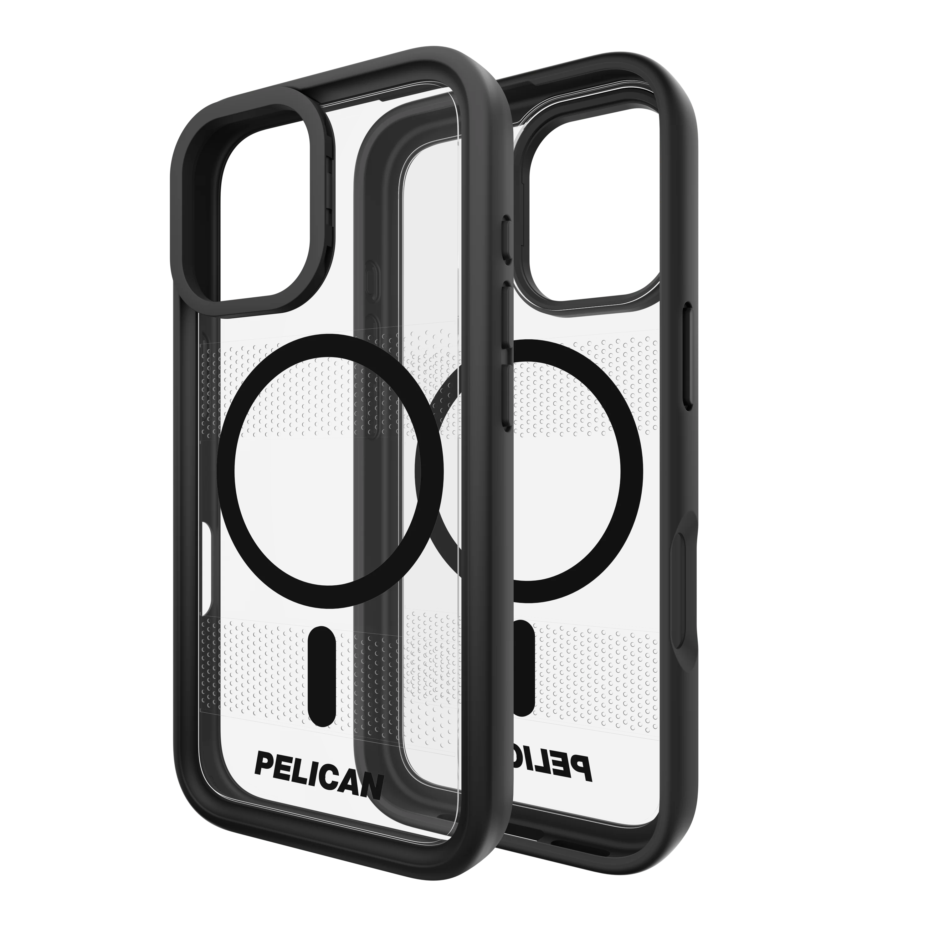 Protector (MagSafe) w/ Stand for Apple iPhone 17 - Clear Black - Image 6