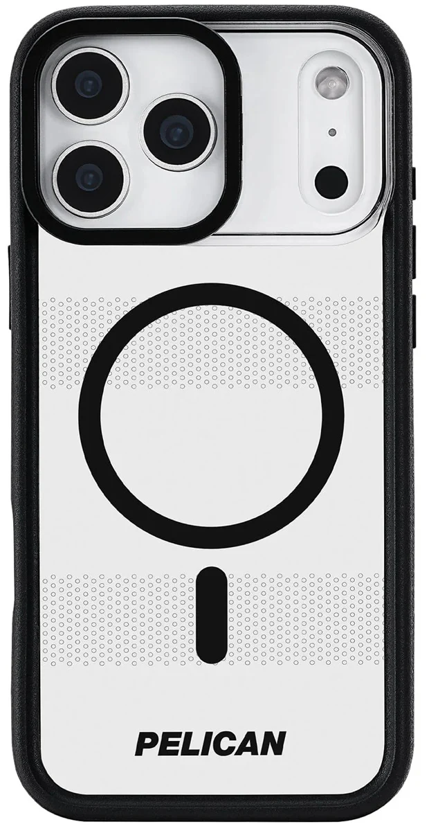 Protector (MagSafe) w/ Stand for Apple iPhone 17 Pro Max - Clear Black