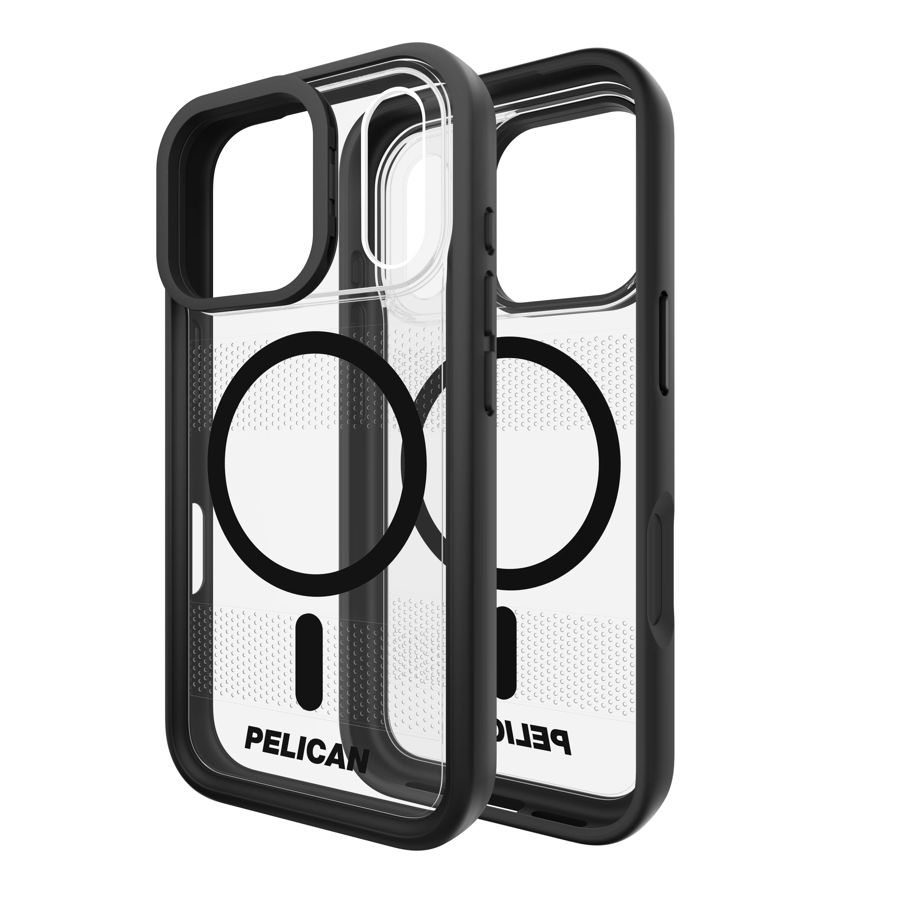 Protector (MagSafe) w/ Stand for Apple iPhone 17 Pro Max - Clear Black - Image 6