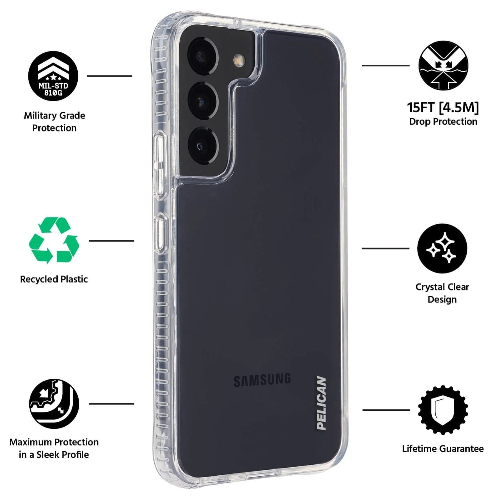 Ranger Case for Samsung Galaxy S22 - Clear - Image 3