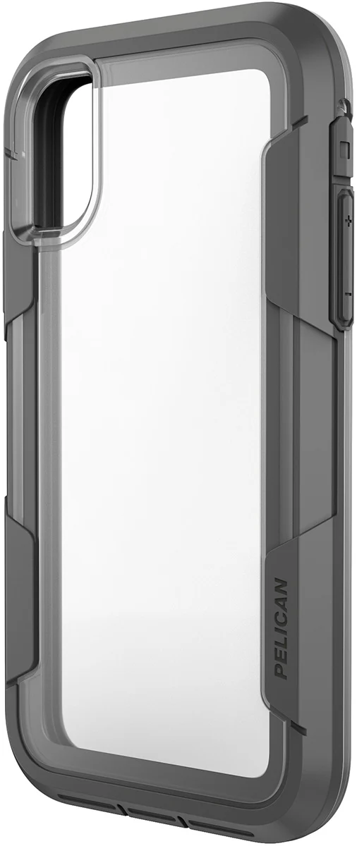 Voyager Case for Apple iPhone X / Xs (No Belt Clip) - Clear Gray - Image 3