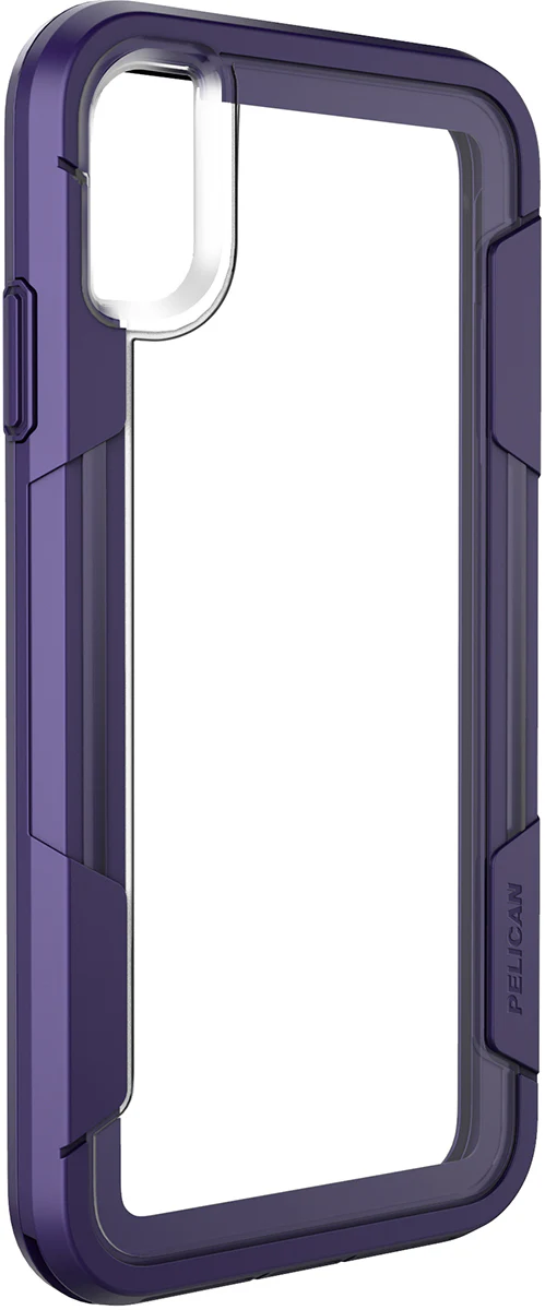 Voyager Case for Apple iPhone Xs Max (No Belt Clip) - Clear Purple - Image 2