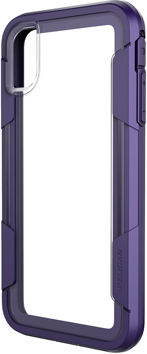 Voyager Case for Apple iPhone Xs Max (No Belt Clip) - Clear Purple - Image 3