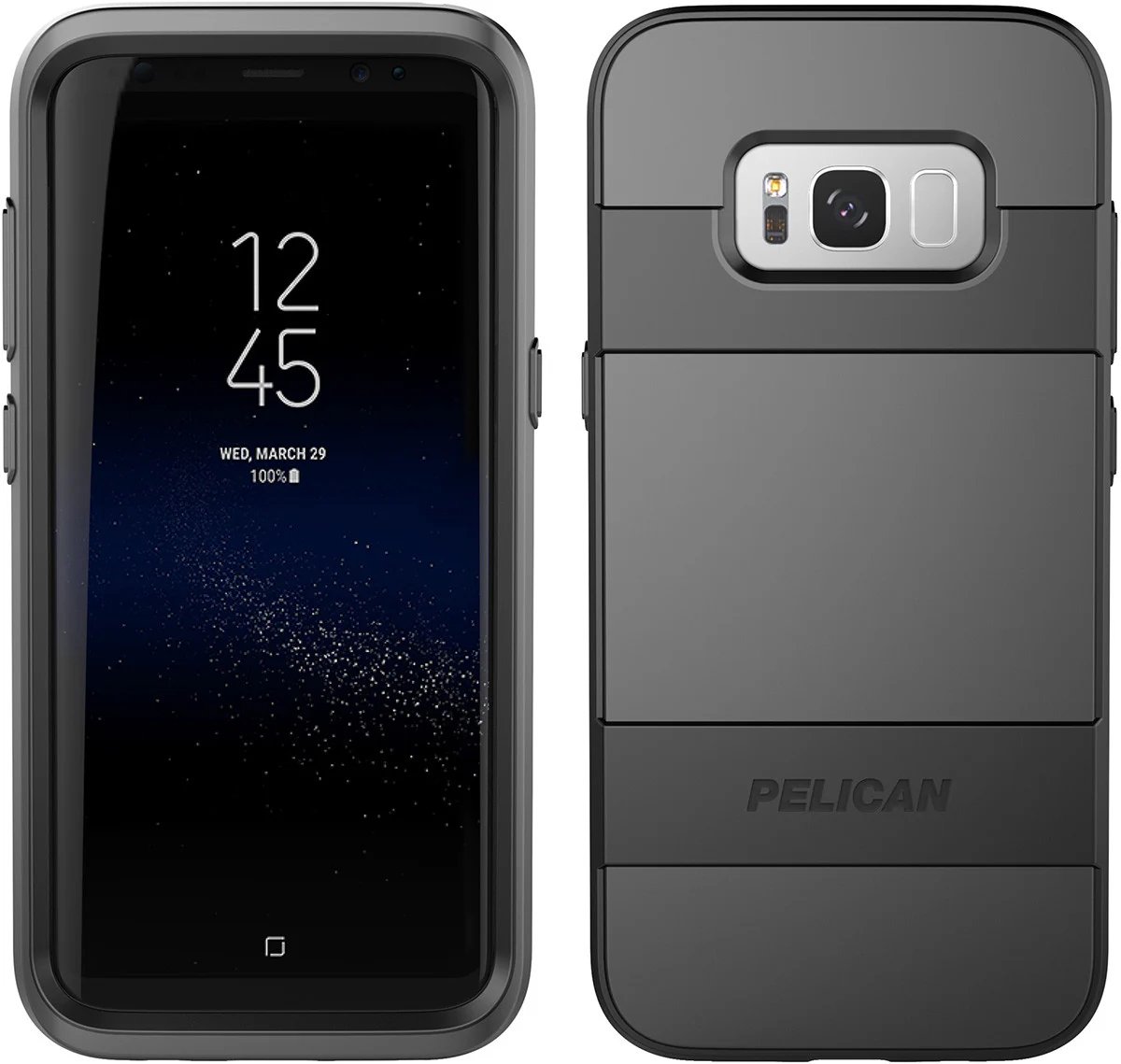 Voyager Case for Galaxy S8+ (PLUS SIZE) - Black - Image 3
