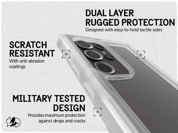 Voyager Case For Samsung Galaxy S24 Ultra - Clear - Image 3
