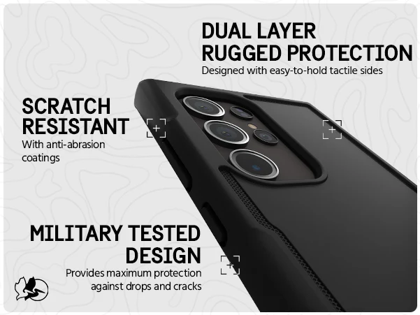 Voyager Case For Samsung Galaxy S24 Ultra - Black - Image 3