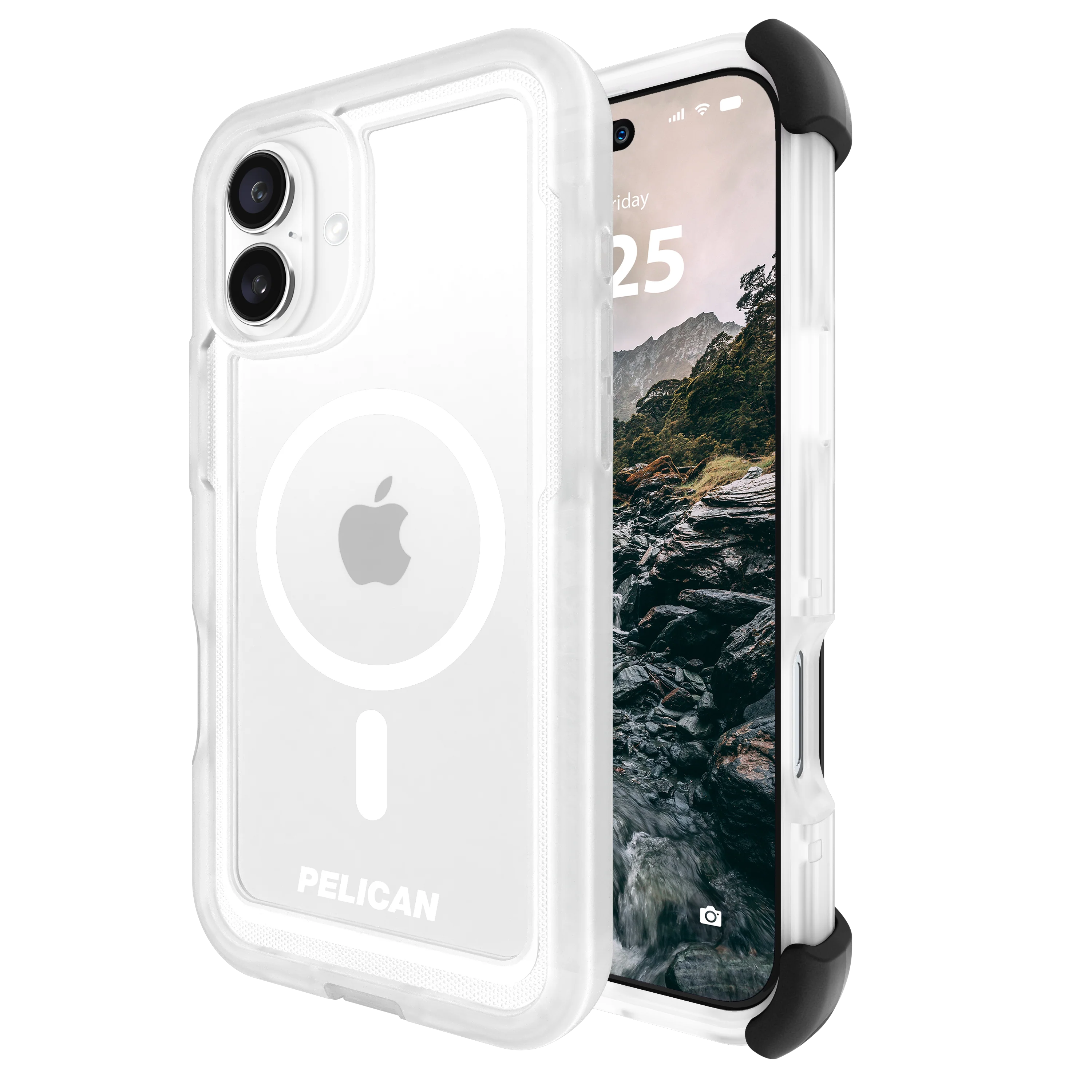 Voyager w/ MagSafe® for Apple iPhone 16 Plus - Clear - Image 7