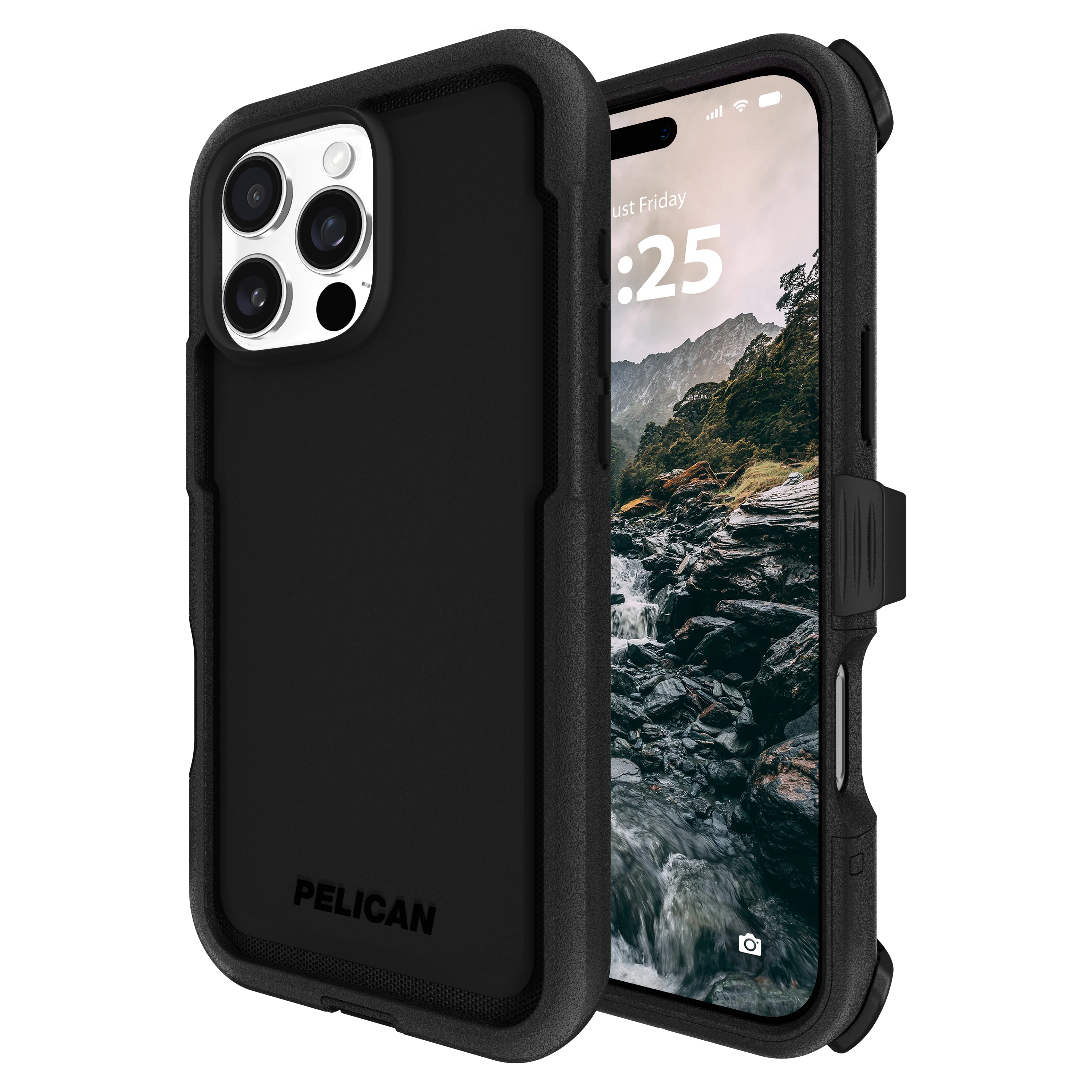 Voyager w/ MagSafe® for Apple iPhone 16 Pro Max - Black - Image 7