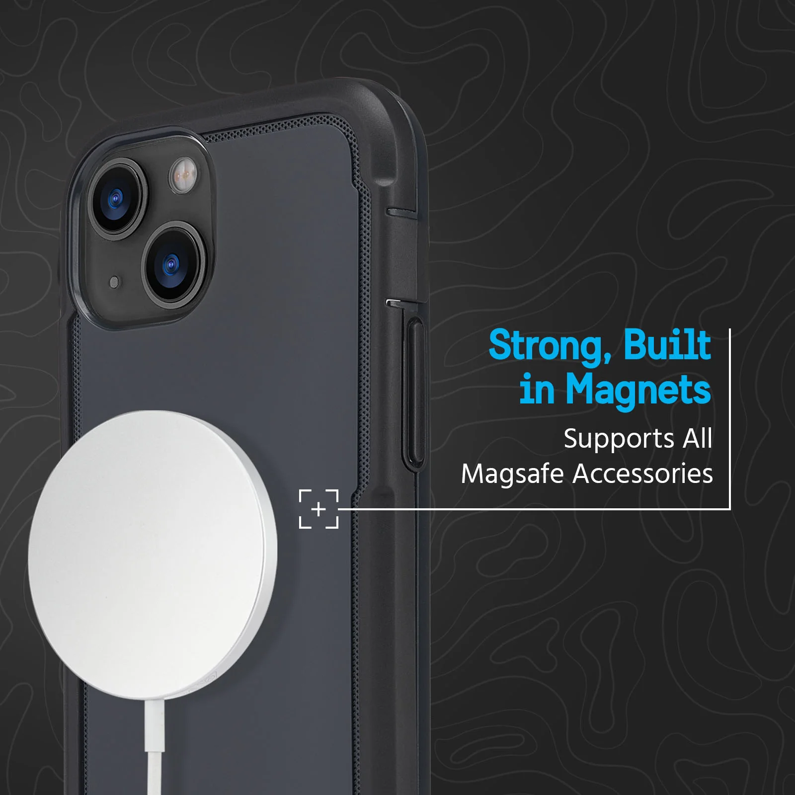 Voyager w/ MagSafe® for iPhone 14 Pro - Black - Image 6
